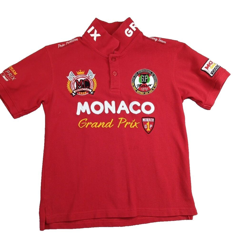 Gazzoil  France Monaco Gda Prix  Polo Racing Formula 1 Fan Spirit F1 Sz 10 Years